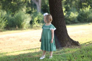 Willow Boho Dress - Fern