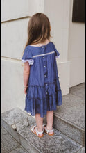 Load image into Gallery viewer, Willow Boho Dress - Cornflower
